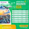 Multiple Destination Asia esim plan