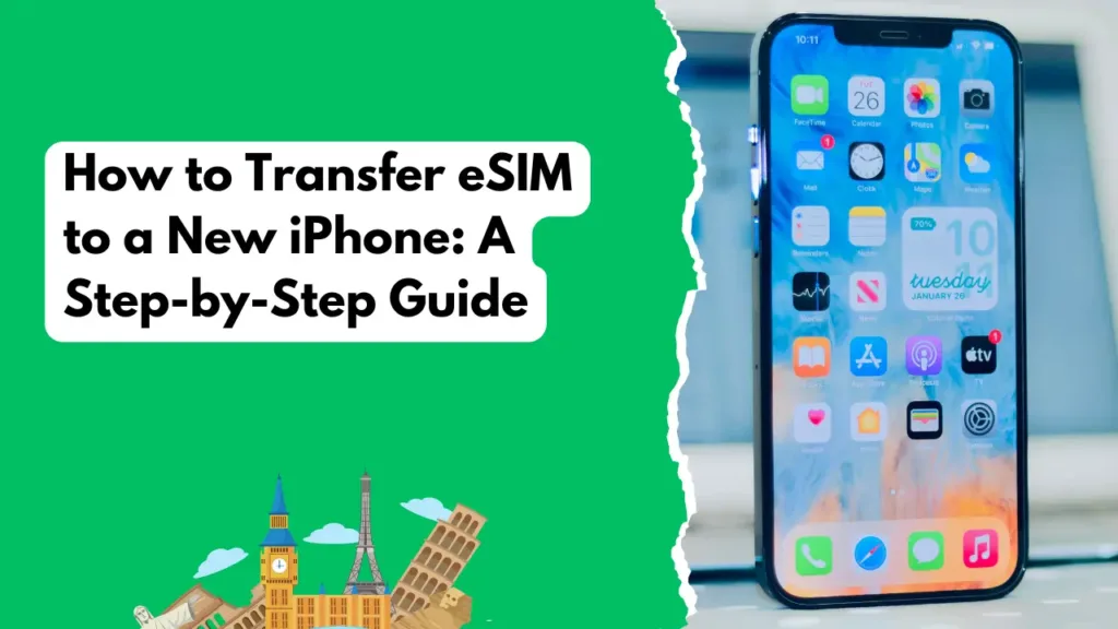 transfer esim to a new iphone